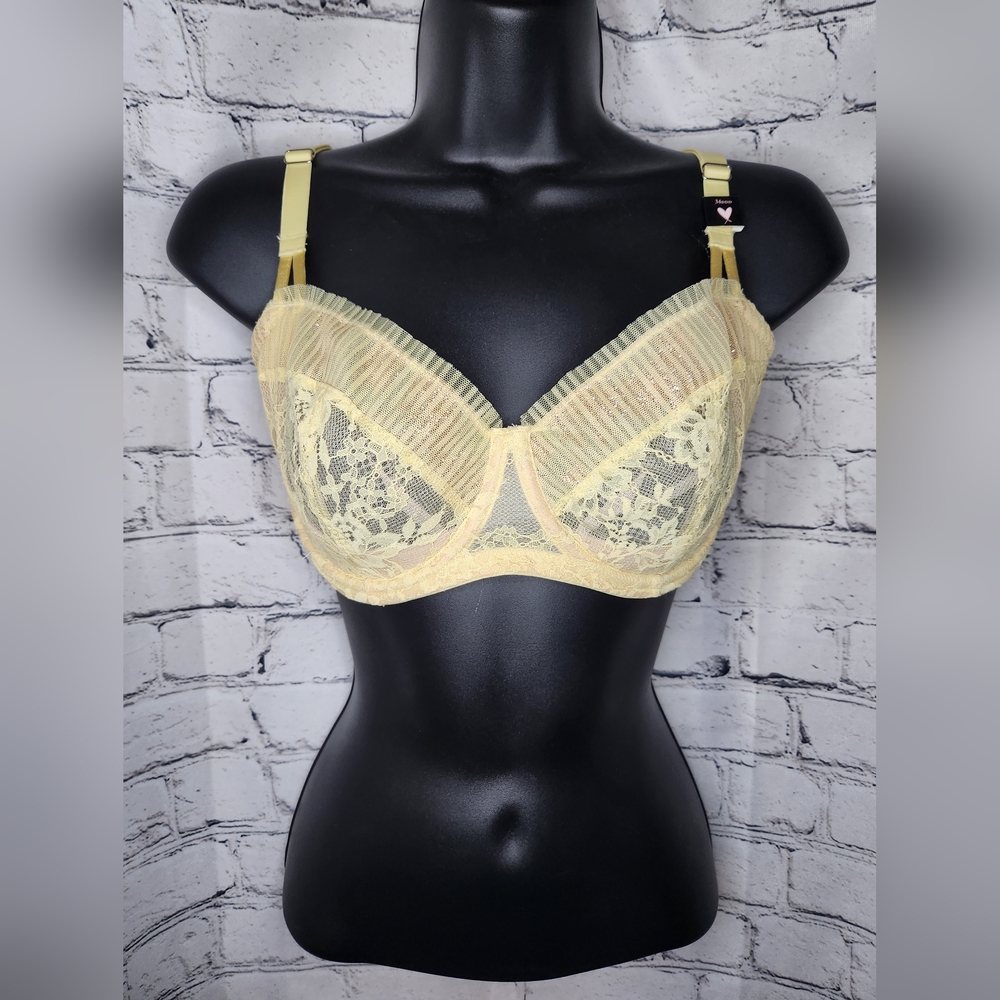 Victoria’s Secret NWT Bling Glitter Push Up Bra Size 34DDD